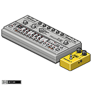 TB-303 and MXR Distortion+